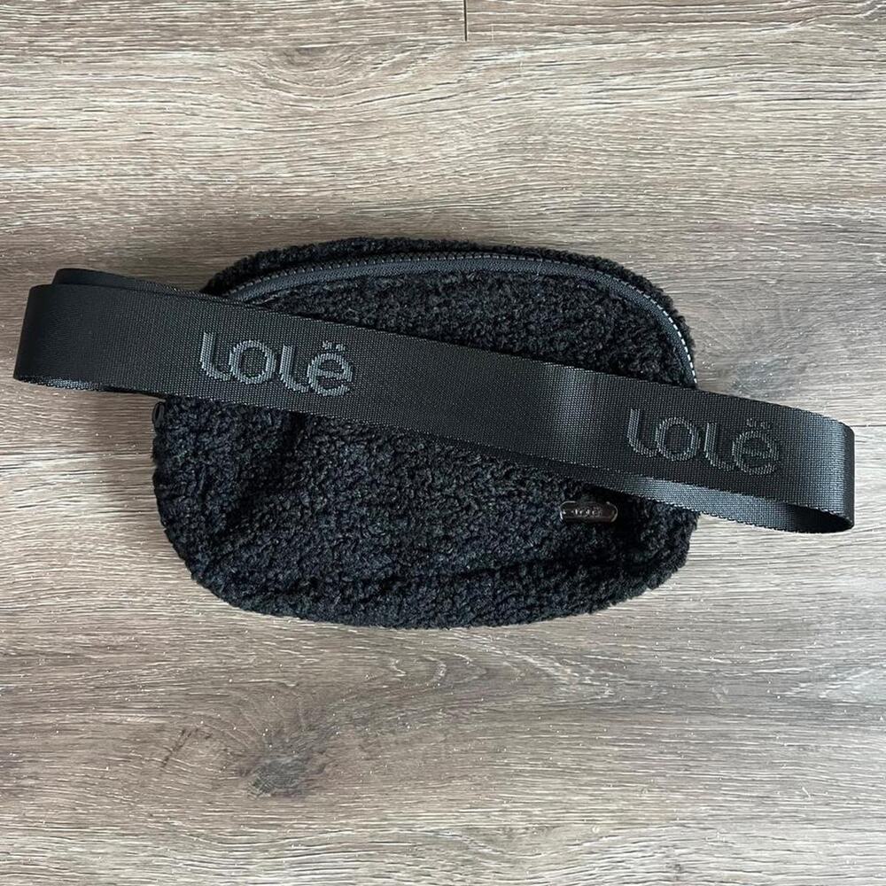 Lole fleece sherpa belt